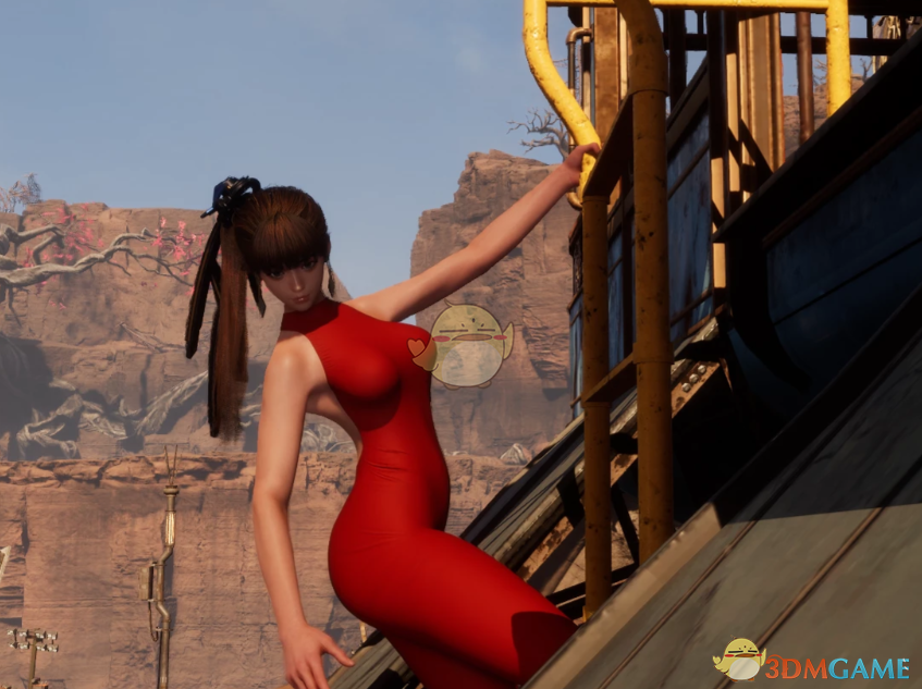 《剑星》伊芙的露背连体紧身衣MOD