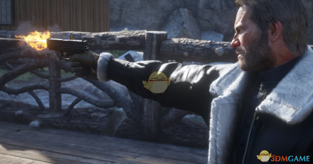 《荒野大镖客2》生化危机4黑尾手枪MOD