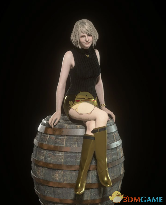 《生化危机4：重制版》阿什莉的黄金服装包MOD