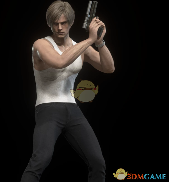 《生化危机4：重制版》里昂的休闲背心MOD