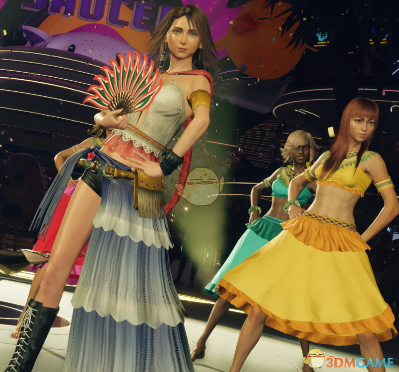 《最终幻想7：重生》最终幻想10尤娜替换爱丽丝MOD