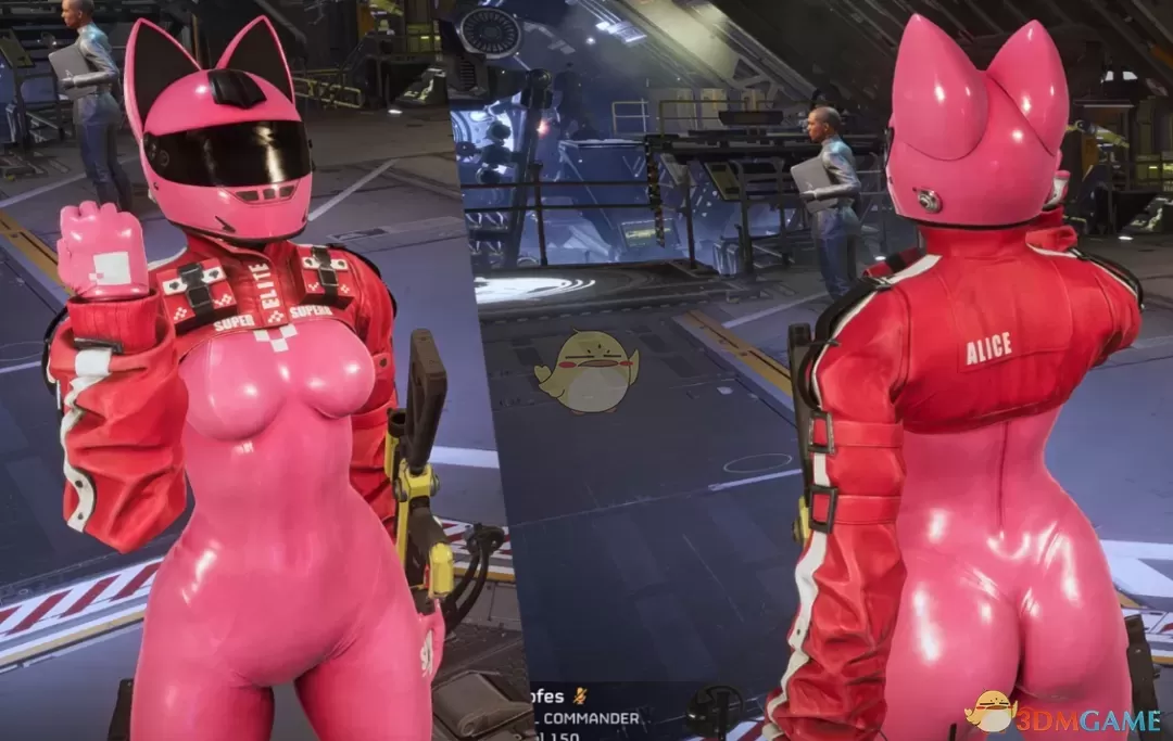 《绝地潜兵2》胜利女神妮姬爱丽丝胶衣MOD