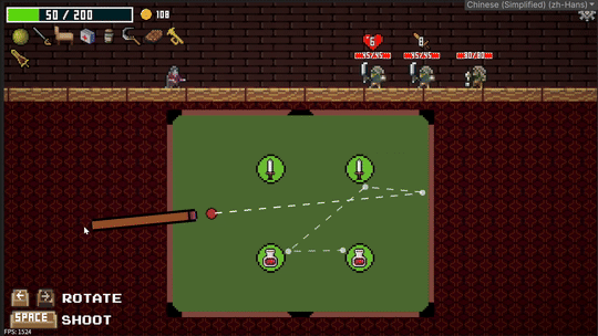 《午夜桌球》demo