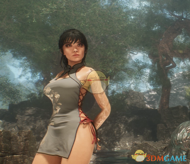 《光与影：33号远征队》吕涅的剑星国色杜丹旗袍MOD