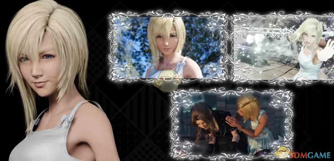 《最终幻想7：重生》尤菲的王国之心娜米妮服装MOD