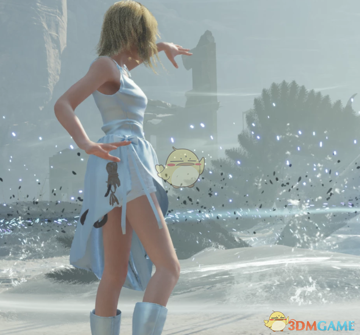 《最终幻想7：重生》尤菲的王国之心娜米妮服装MOD