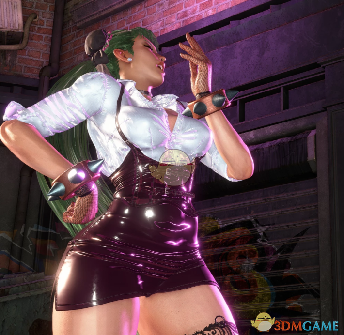 《街头霸王6》春丽的性感渔网袜秘书套装MOD