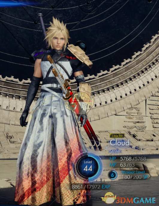 《最终幻想7：重生》克劳德的村雨训练服MOD