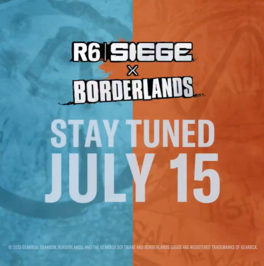 《彩虹六号：围攻X》罕见联动《无主之地》 7月15日启动