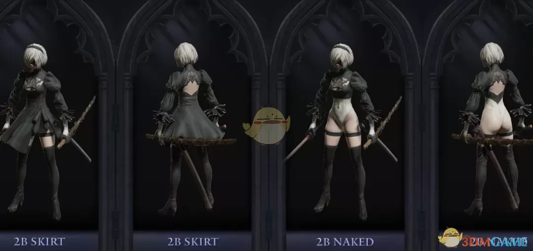 《艾尔登法环：黑夜君临》尼尔机械纪元2B外观MOD