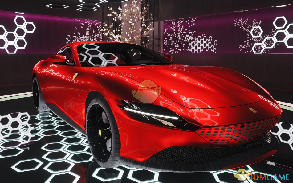 《赛博朋克2077》法拉利Roma跑车MOD