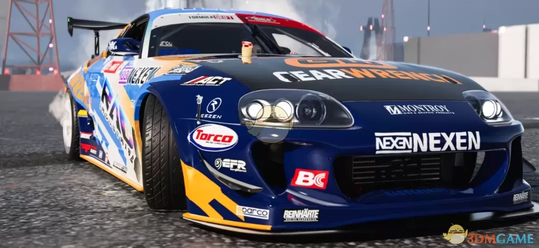 《赛博朋克2077》丰田 Supra Mk4 Formula赛车MOD