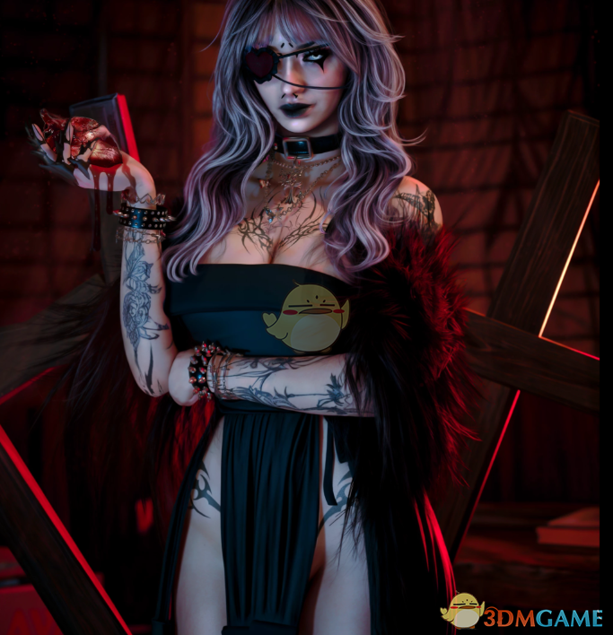 《赛博朋克2077》精灵连衣裙MOD