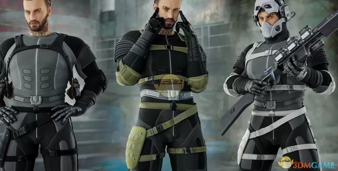 《赛博朋克2077》战术风格服装2MOD