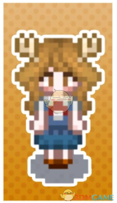 《星露谷物语》鹿角饰品MOD