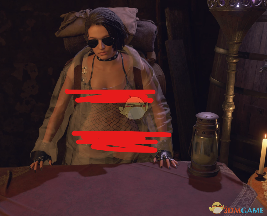 《生化危机4：重制版》性感吉尔替换商人MOD