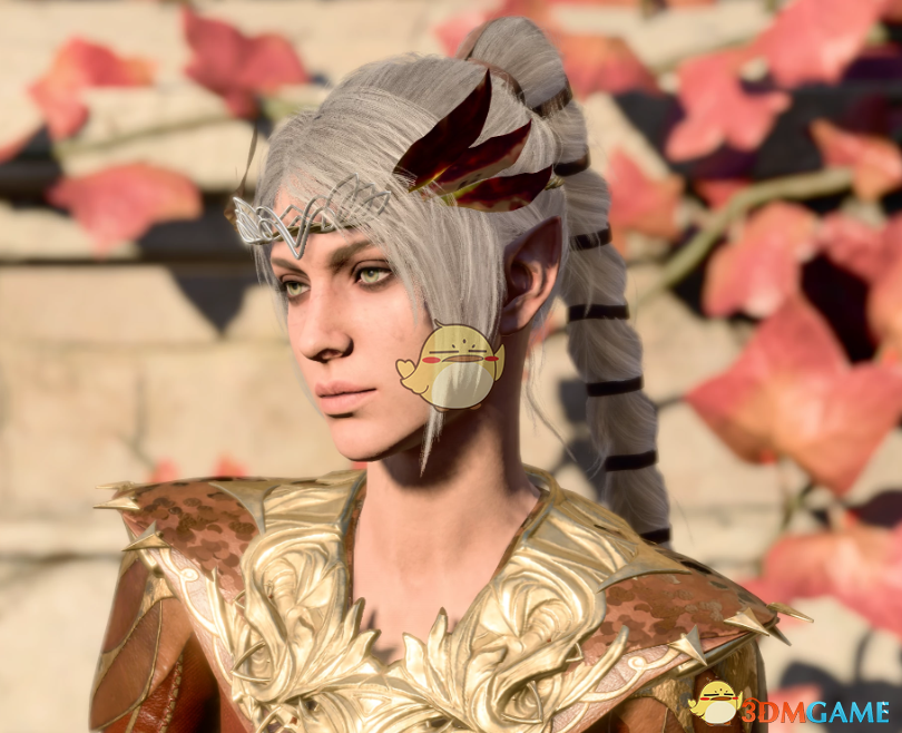 《博德之门3》火焰百合头饰MOD