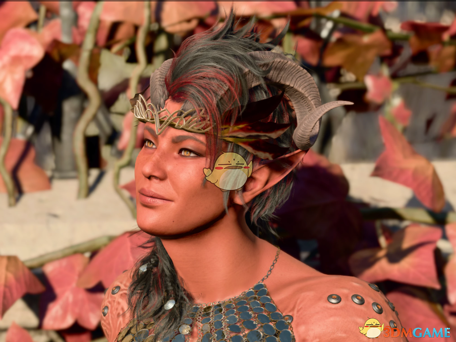 《博德之门3》火焰百合头饰MOD