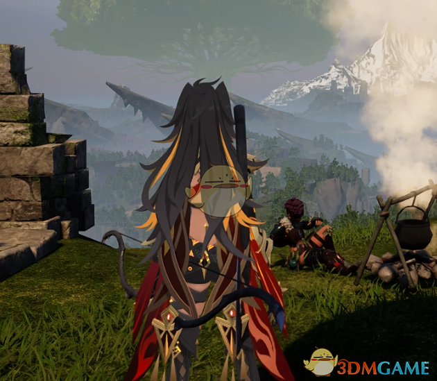 《幻兽帕鲁》扮演原神迪希雅MOD