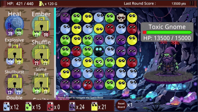 《Slime Match Adventure》demo