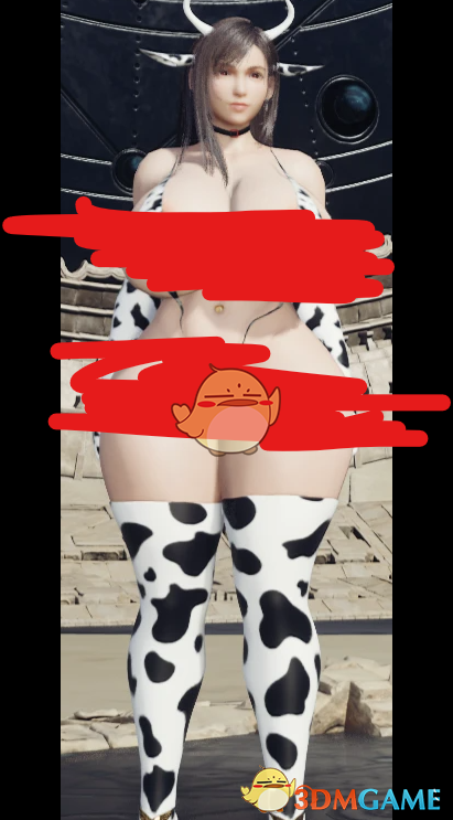 《最终幻想7：重生》蒂法的性感奶牛比基尼MOD