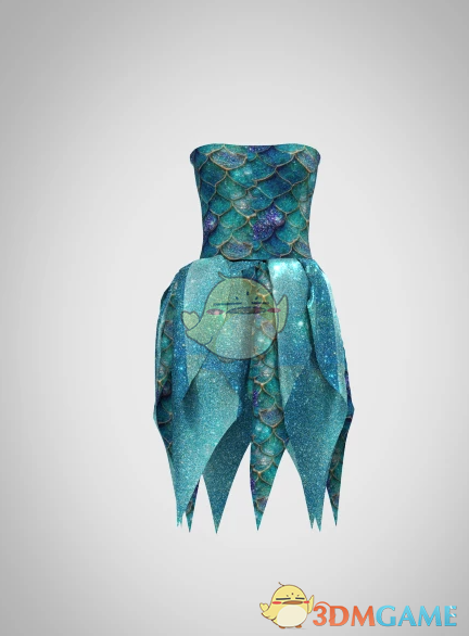 《InZOI》鳞片舞蹈裙MOD