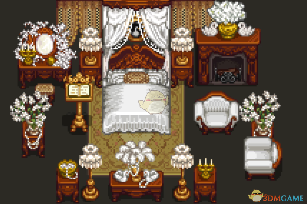 《星露谷物语》维多利亚天鹅家具包MOD