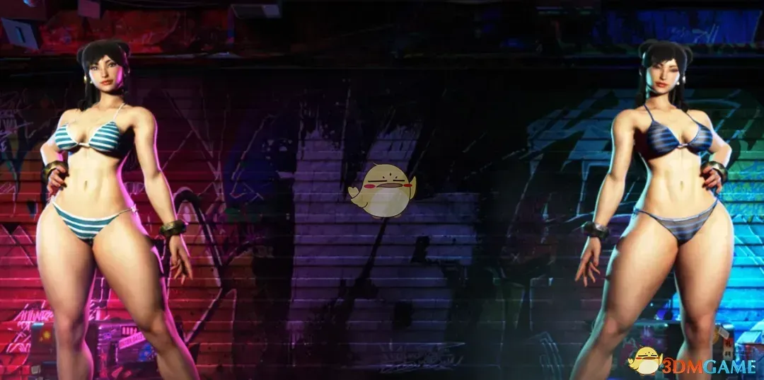 《街头霸王6》春丽的第一后裔假期比基尼MOD