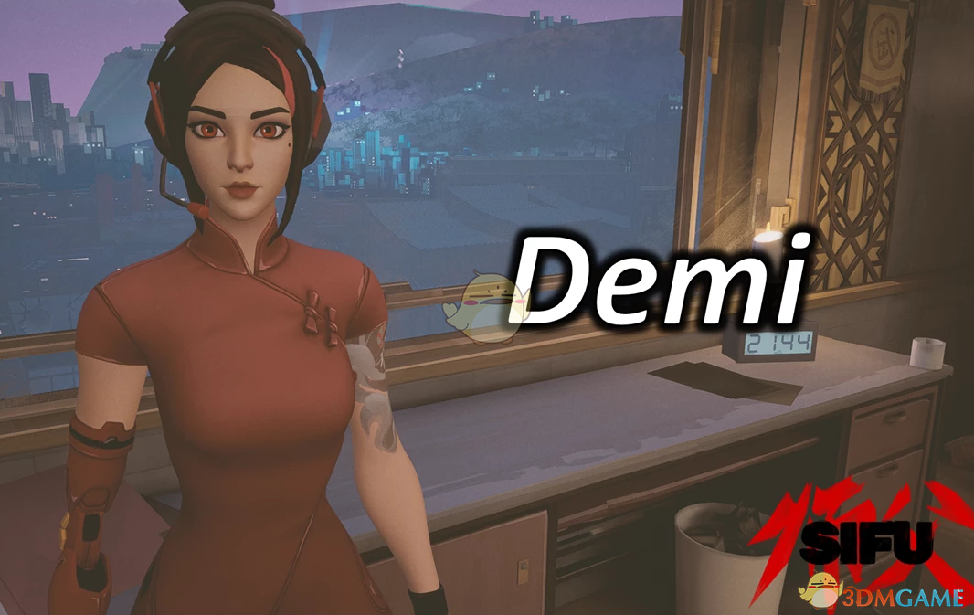 《师父》扮演堡垒之夜黛密MOD