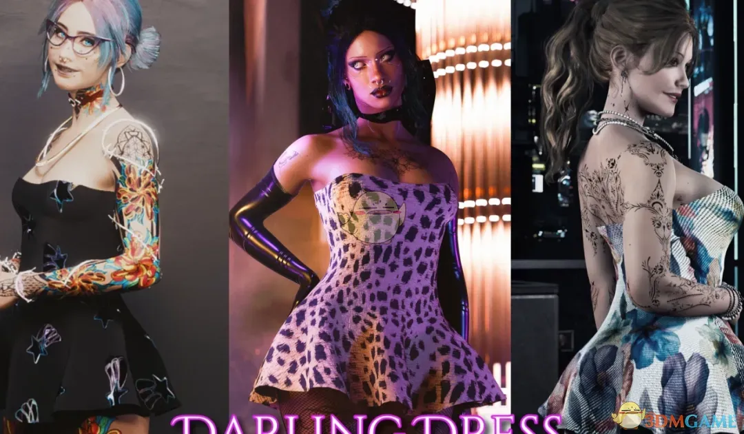 《赛博朋克2077》情迷连衣裙MOD