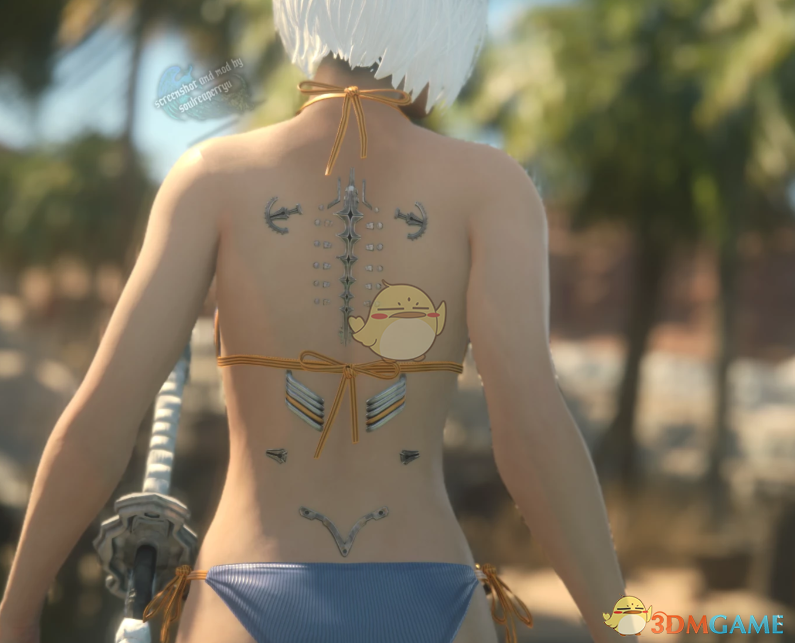 《最终幻想16》吉尔的剑星碧蓝季风比基尼MOD