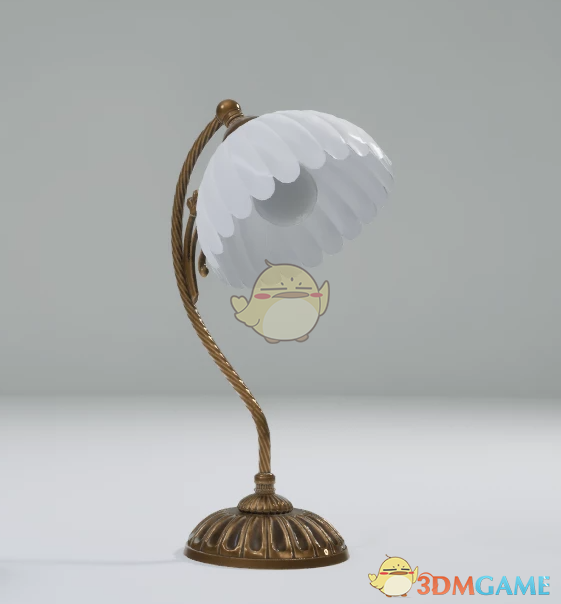 《InZOI》古典花瓣台灯MOD