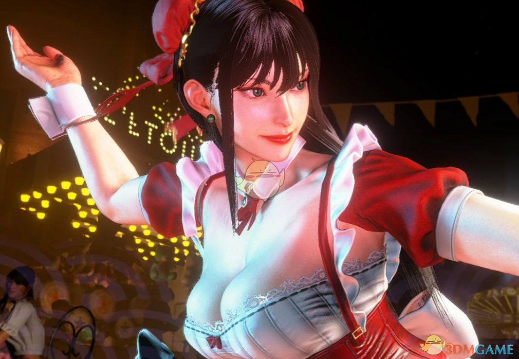 《街头霸王6》春丽的女仆咖啡制服MOD