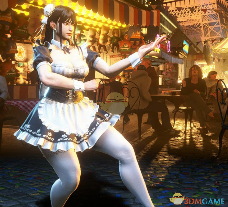 《街头霸王6》春丽的女仆咖啡制服MOD