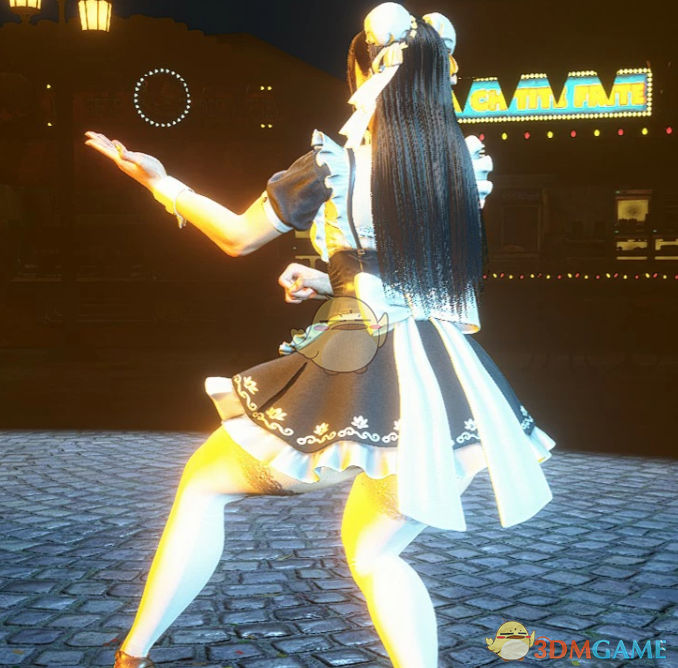 《街头霸王6》春丽的女仆咖啡制服MOD