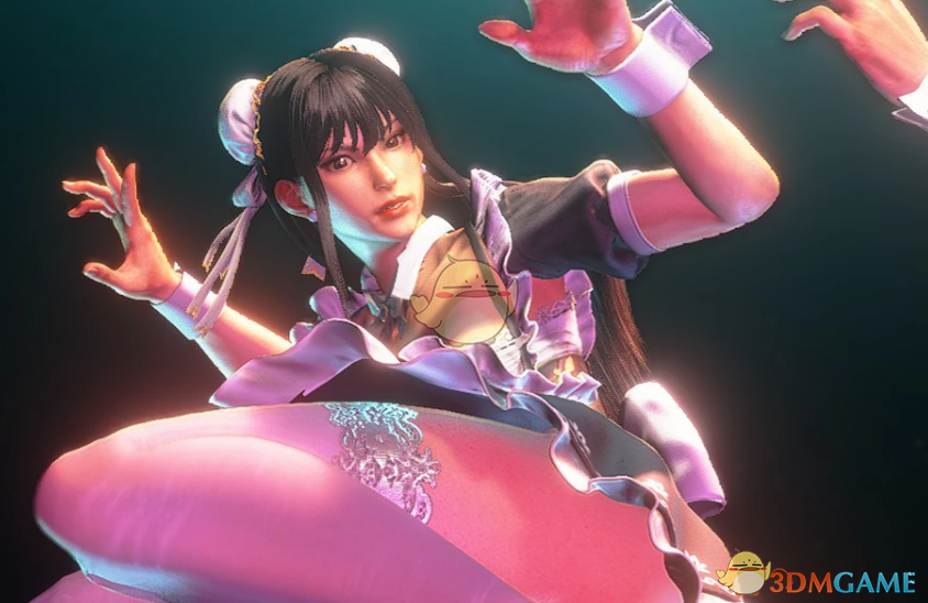 《街头霸王6》春丽的女仆咖啡制服MOD