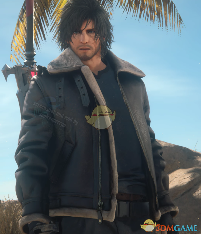 《最终幻想16》克莱夫的生化危机4里昂夹克MOD