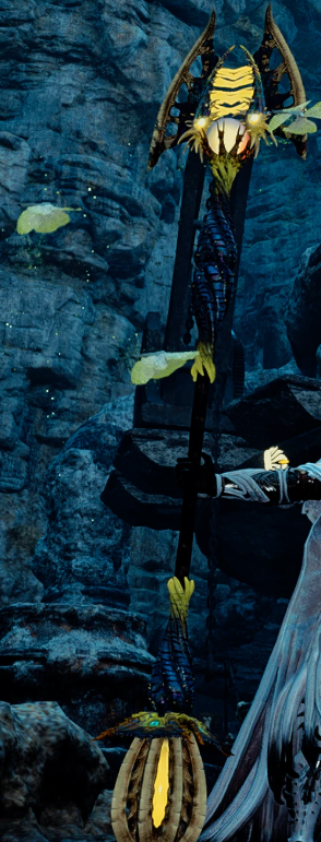 《怪物猎人：荒野》狱焰操虫棍MOD