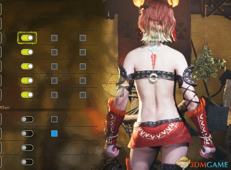 《怪物猎人：荒野》更加性感的火蹈女装MOD