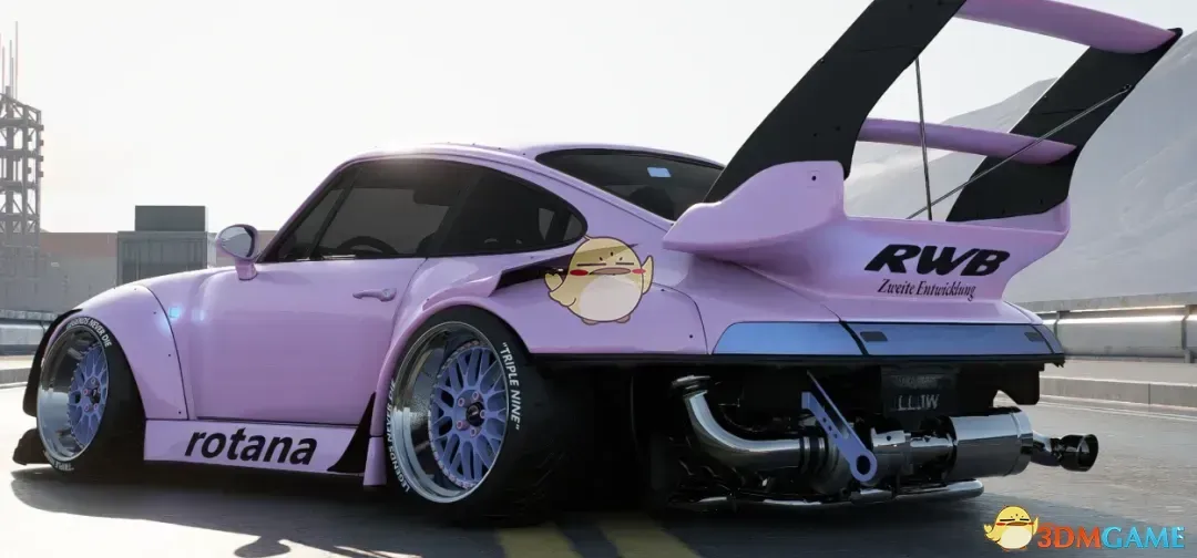 《赛博朋克2077》保时捷 993 RWB超级跑车MOD