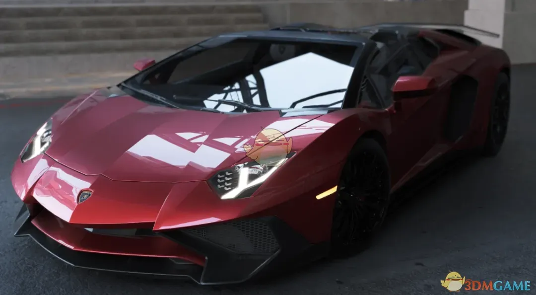 《赛博朋克2077》兰博基尼 Aventador SV跑车MOD