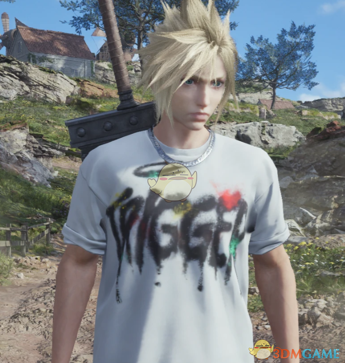 《最终幻想7：重生》克劳德的休闲街头服饰MOD