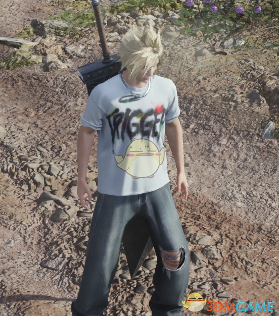 《最终幻想7：重生》克劳德的休闲街头服饰MOD