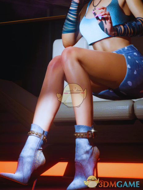 《赛博朋克2077》堕天使高跟鞋MOD