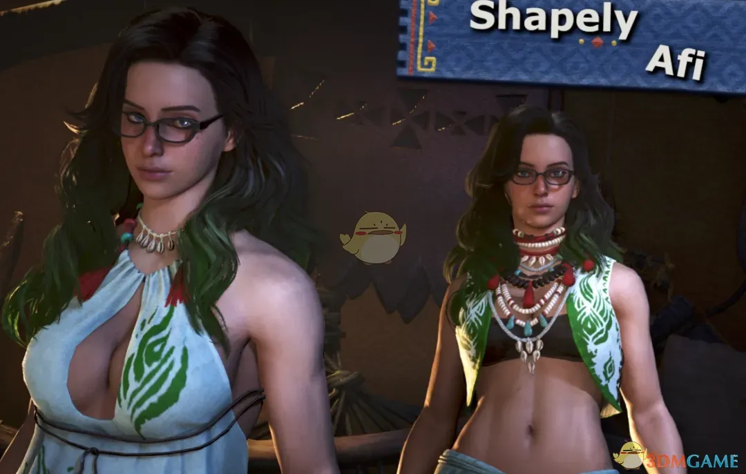 《怪物猎人：荒野》﻿更加性感丰满的火蹈套装MOD