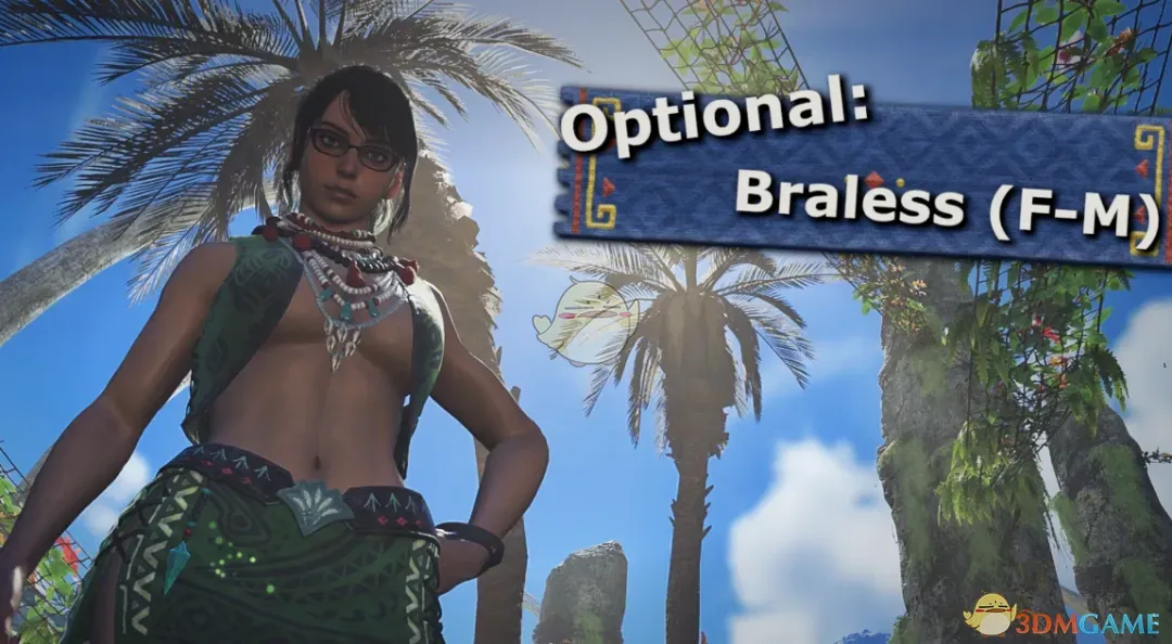 《怪物猎人：荒野》﻿更加性感丰满的火蹈套装MOD