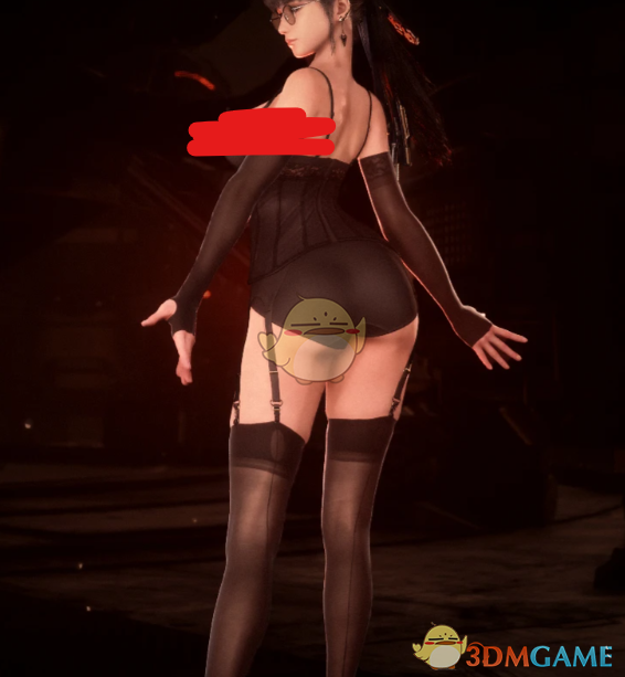 《剑星》伊芙的性感黑丝紧身胸衣MOD