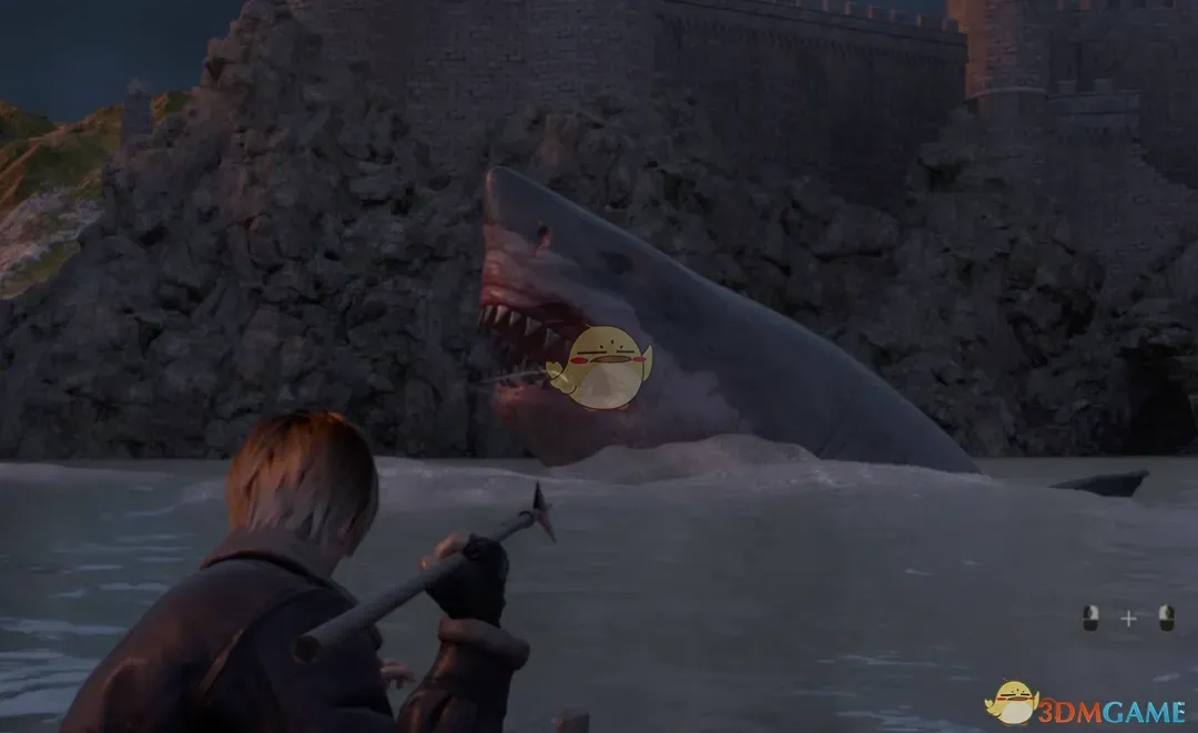 《生化危机4：重制版》大白鲨替换BOSS湖主MOD