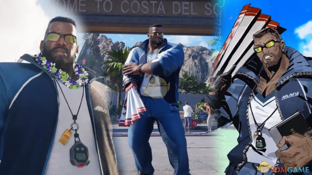 《最终幻想7：重生》巴雷特的体育教师服装MOD