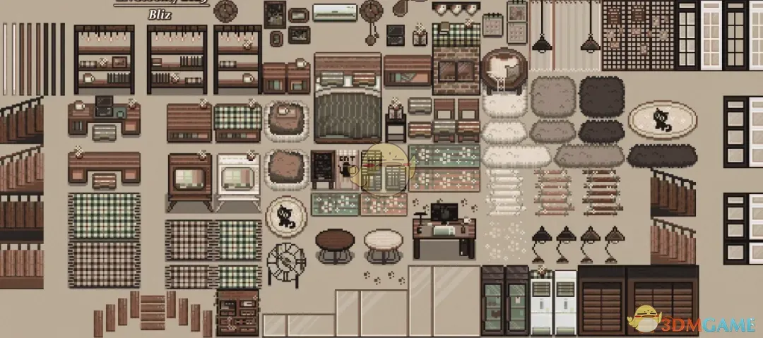 《星露谷物语》复古工业装饰家具MOD